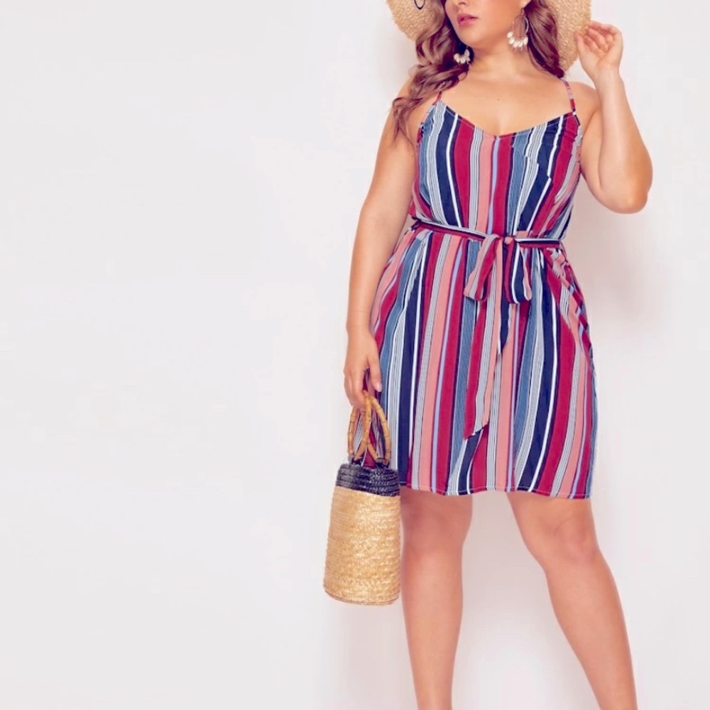 Striped summer dress